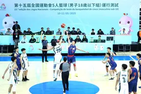 十五运会澳门赛区5人篮球运行测试达标图片