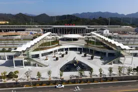 建德南站即将全面完工 杭衢高铁预计今年通车图片