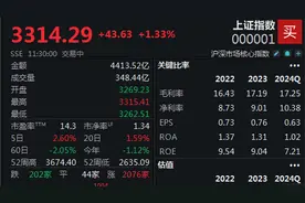 科技股持续大涨，沪指冲上3300点大关图片