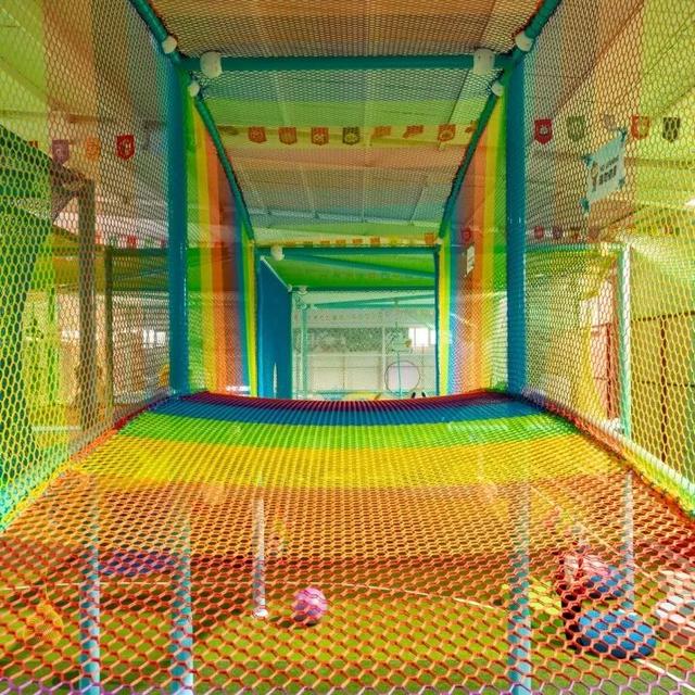 京西大本营1500㎡空中绳网城堡上线！彩虹桥、蜂巢迷宫……嗨玩一整天????