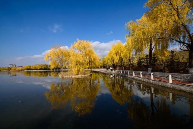 图说定西 | 定西湖畔风景如画