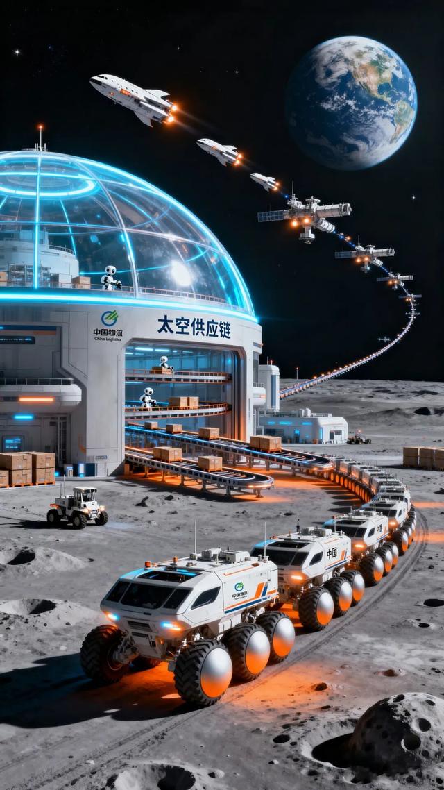 中秋畅想：我在月亮赏地球