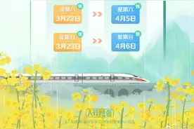 扩散提醒！今起清明假期火车票开售图片