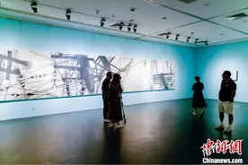 从水墨到新媒体，陈湘波作品展“沧浪之水”亮相北京画院美术馆图片