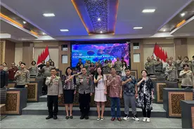 印尼巴厘省警察总署第二届“中文+职业”培训班举行开班仪式图片