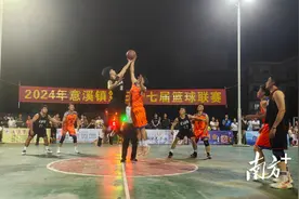 已连续举办37届！湘桥区意溪镇“村BA”燃情开赛图片