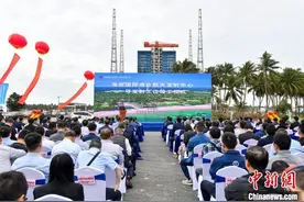 中国首个商业航天发射场一号发射工位竣工图片
