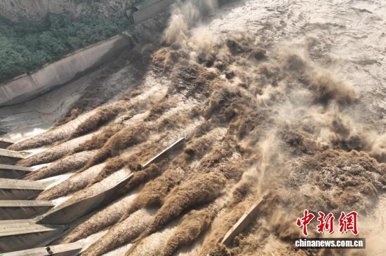 河南三门峡水利枢纽投入今年第三次敞泄运用