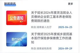 湖南省灵活就业人员，2024年基本养老保险费缴费期限延长至2025年6月30日图片