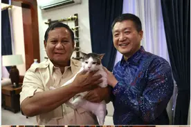 在印尼胜选，普拉博沃发中文感谢中国大使陆慷到访，获百万点赞图片