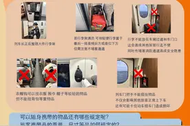 知否｜乘坐高铁出行，你的行李放对了吗？图片