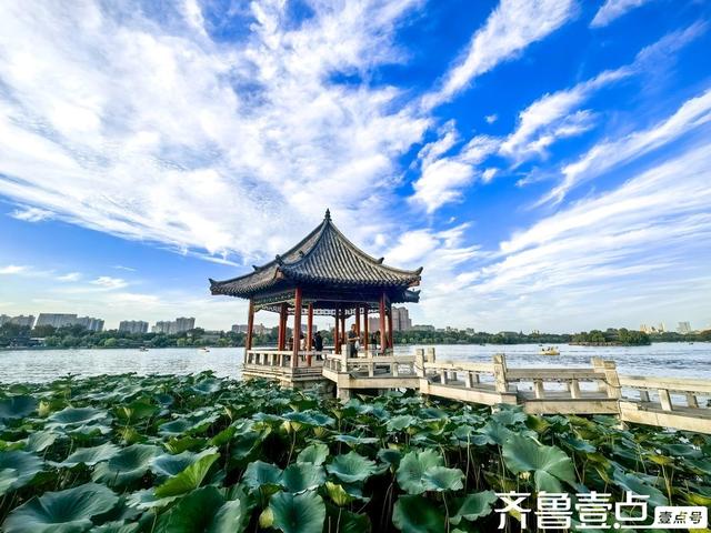 壹点号·秀山东|大明湖云霞盛景：多图看尽“天在湖中”的壮阔
