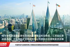 中国有色矿业集团有限公司原副总经理陶星虎接受纪律审查和监察调查视频封面