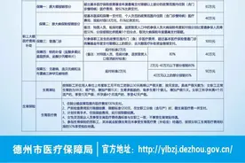 最新！德州医保政策一览表来了！图片