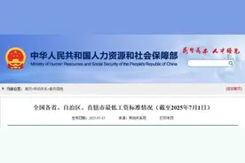 山东省最低工资标准公布！图片