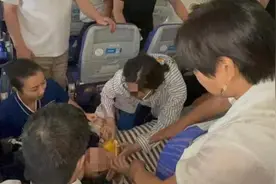男子万米高空突发疾病！巴中医生挺身而出救人丨看见正能量图片