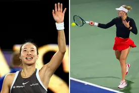 迪拜赛首秀，今晚郑钦文将对阵斯特恩斯图片