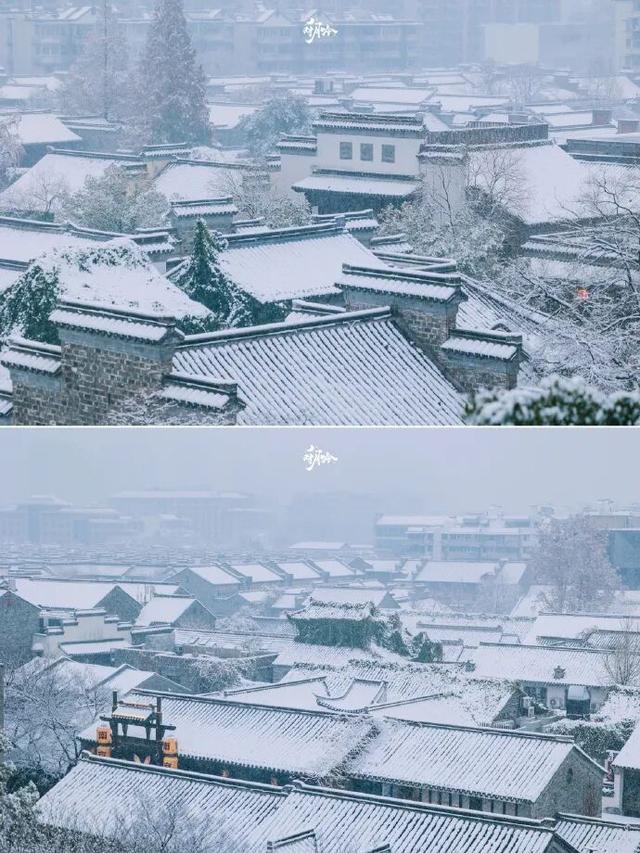 听，秦淮雪落下的声音