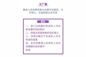 王广聪｜未成年人司法体系的中国领域法模式图片