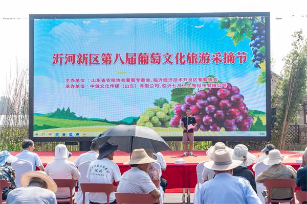 沂河新区梅家埠第八届葡萄文化旅游采摘节8月23日开幕