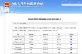 新增本科专业公示！涉苏高校有——图片