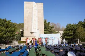 平北抗日烈士纪念园各界诗会祭英烈图片
