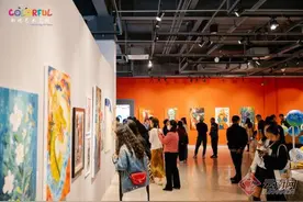 “乘风少年”彩悦艺术空间十一周年画展暨第四届少年艺术家联展在昆开展图片