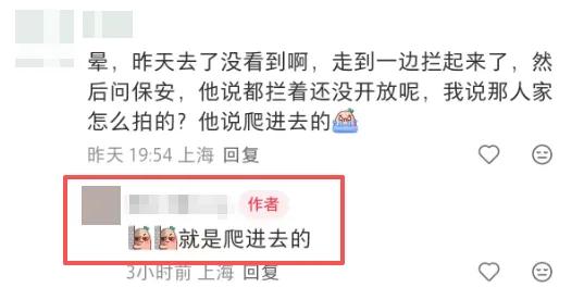 上海有个超美的新公园,未开先火!有人偷偷爬进去、溜进去、翻进去……太危险!