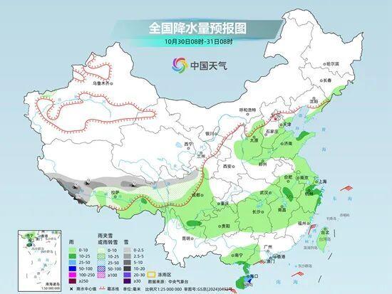 小雪大雪雨夹雪暴雪！持续上线