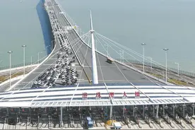 港珠澳大桥穿梭巴士“加班” 计划春运期间每天往返香港班次约1500班图片