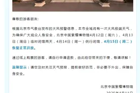 北京中国紫檀博物馆周六日临时闭馆，周二恢复正常开放图片