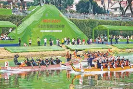 2025年观澜河龙舟赛激情开桨图片