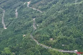 龙门之巅1号公路绵竹段通车：国庆期间可沿路打卡12个网红观景台图片