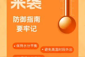 防暑科普丨高温来袭 这些防御指南措施要牢记图片