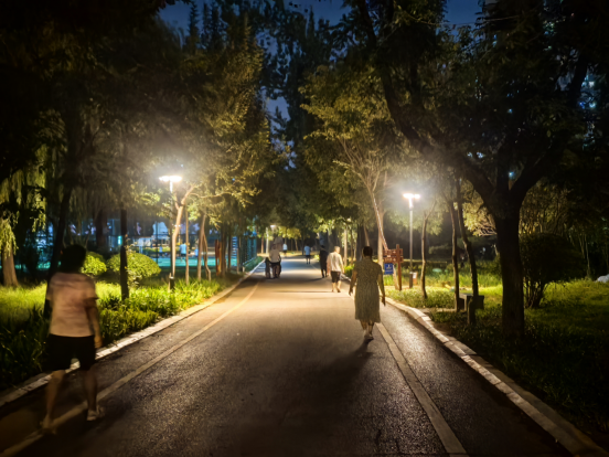 焕新归来！沂水东皋公园：四季有景夜有光 古塔生辉美出圈