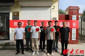 惠民县何坊街道热烈欢迎退役军人光荣返乡图片