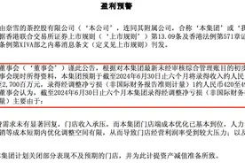 奈雪的茶陷业绩泥潭：上半年预亏超4亿元，直营门店几乎“零增长”图片