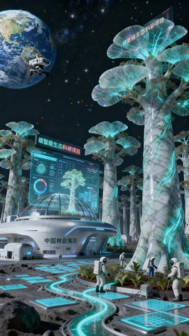中秋畅想：我在月亮赏地球