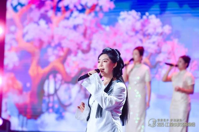 戏晚点绛唇，古镇夜未央