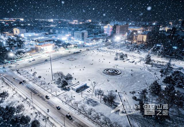 请收好！山西雪景高饱和度震撼大片