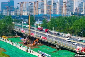 安徽合肥：沪汉蓉桥改造工程开工建设图片