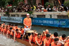 “明年我也要扒！”叠滘龙船大赛收官，“00后”大学生这样说图片