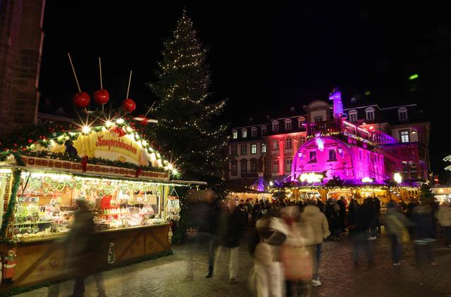 （外代一线）德国海德堡的节日氛围