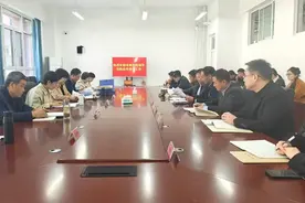 枣庄市教育科学研究院领导莅临山东煤炭卫生学校调研指导工作图片