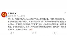 突发机械故障，飞机起飞时发出巨响，紧急刹停疏散乘客！天津航空致歉：机组及时中断起飞，已第一时间调换飞机图片