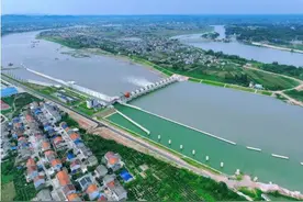 新建一座2000吨级船闸，石澧航道这一关键控制性工程通过交工验收图片