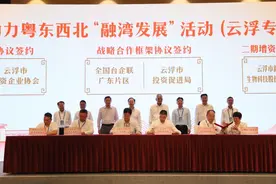 广东台商助力粤东西北“融湾发展”，云浮专场促成意向投资超5亿元图片