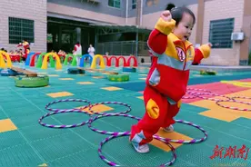 衡山星源幼儿园：体能大比拼，健康助成长图片