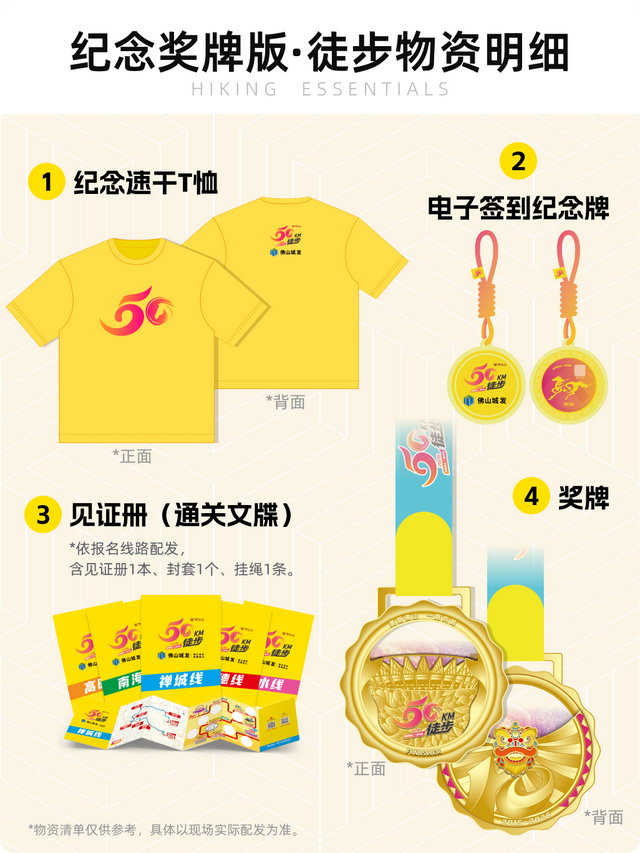 2026佛山50公里徒步高明线公布！报名开启，入口→