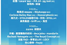 2024虾米音乐节公布演出阵容：8组国际阵容，一半以上中国音乐节首演图片